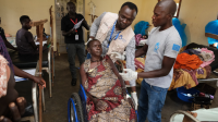 Revalidatiecentrum in het Yei-ziekenhuis, Zuid-Soedan
